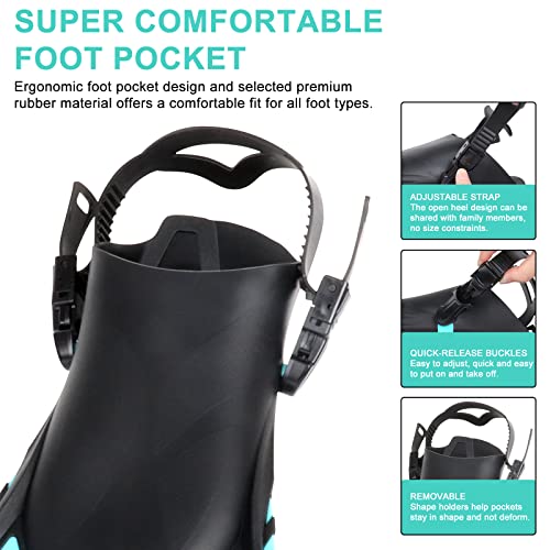 Pinne Piscina, Rtdep Adult Pinne Sub, Travel Size