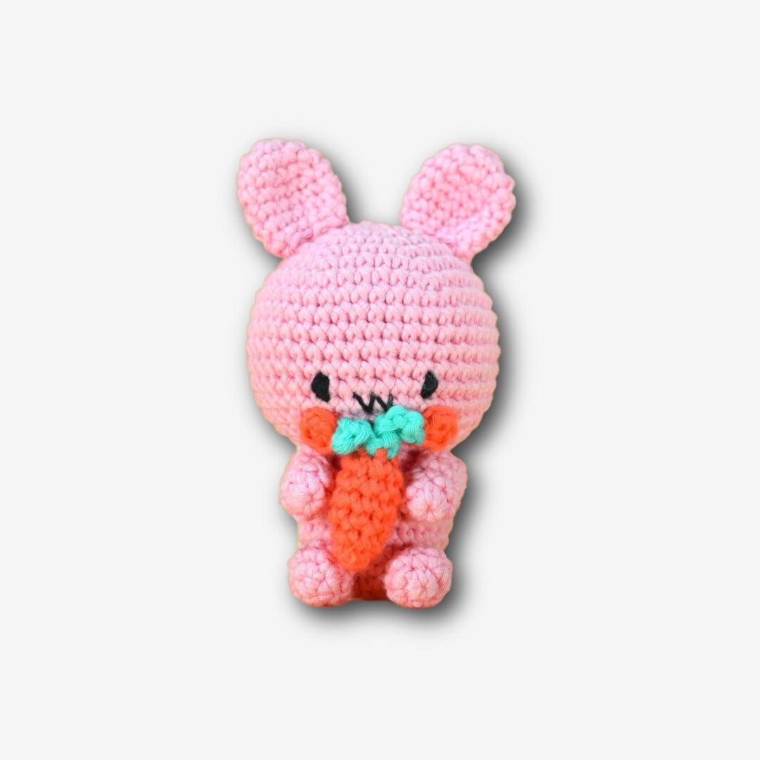 Knitty Critters Bunny - Adorables - Beatrice The | Diy Amigurumi Crochet Kit