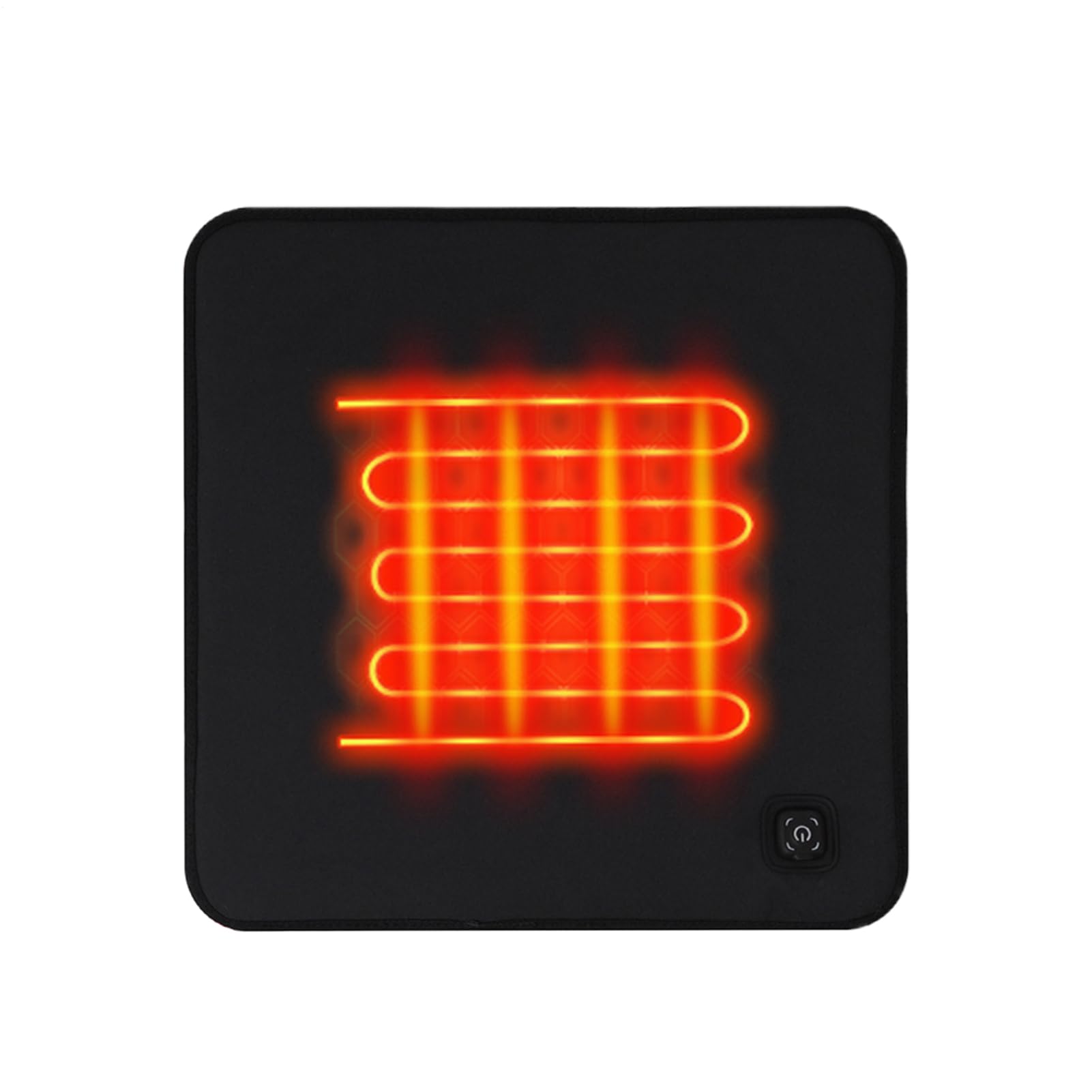 Coussin De Siège Chauffant Tapis de Chauffage 3 Niveaux à Recharge USB