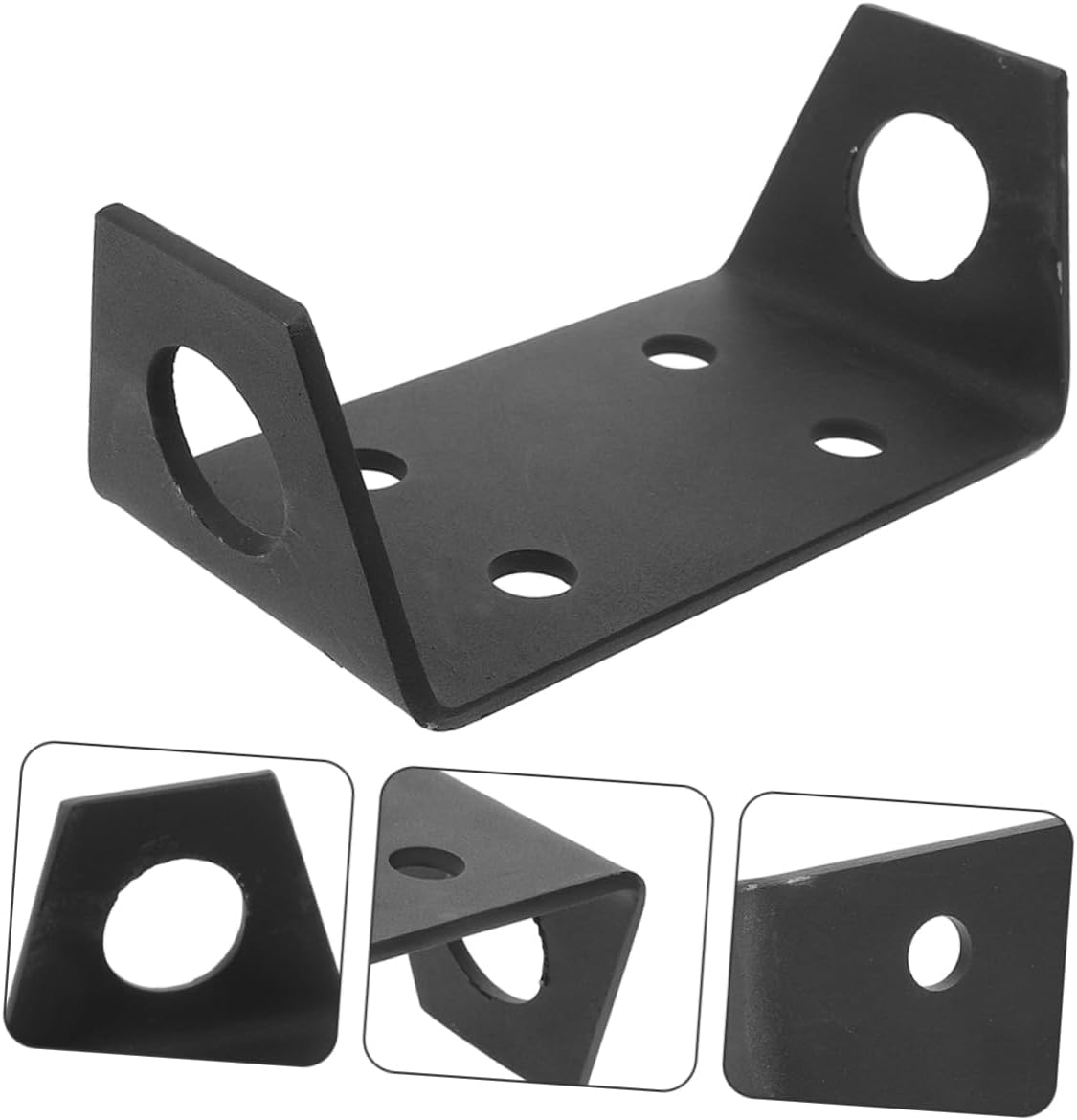 OUNONA 2pcs Receiver Trailer Hitch Winch Mount Plate Winch Mounting Bracket for ATV Heavy Duty Mounting Plate Trailer Hitch Mount