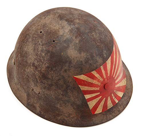 World War Supply Japanese WW2 Steel Army Helmet with Rising Sun Hand Painted
