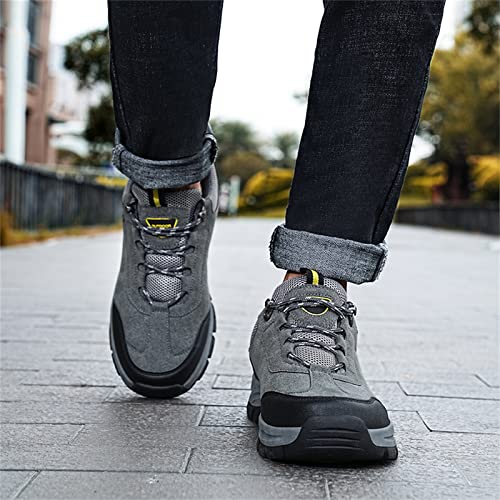 Moda primavera e verão sapatos esportivos masculinos sola grossa antiderrapante sapatos de caminhada