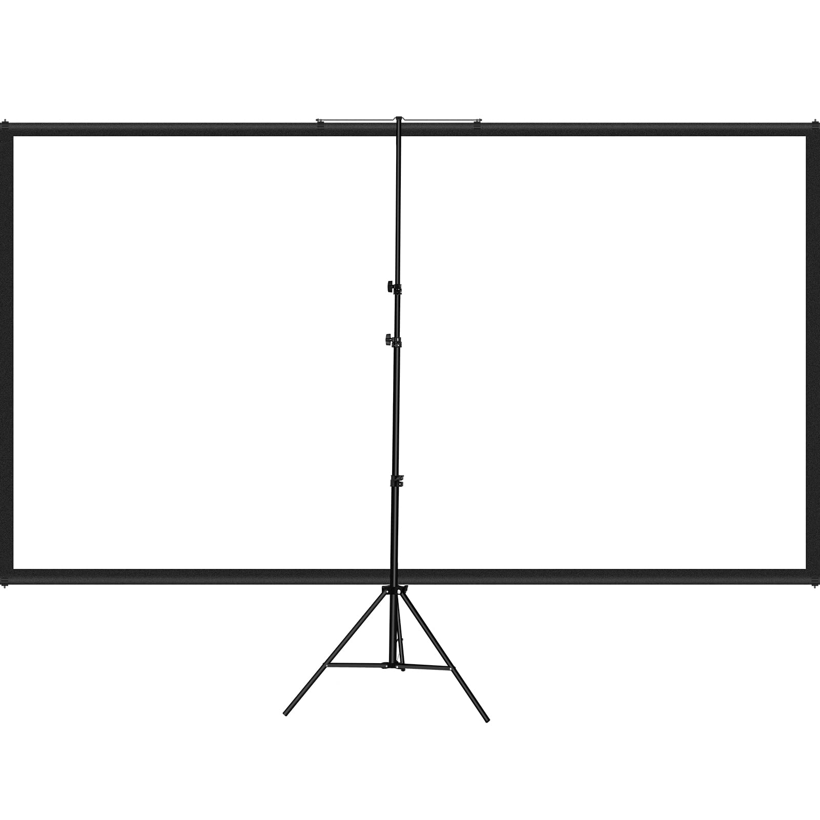 VEVOR Écran de Projection avec Trépied 100 Pouces 4K HD 16:9 Toile de Projection sur Trépied Hauteur Réglable Écran pour Projecteur 227 x 127 cm Infroissable Vidéoprojecteur Cinéma Domicile Extérieur