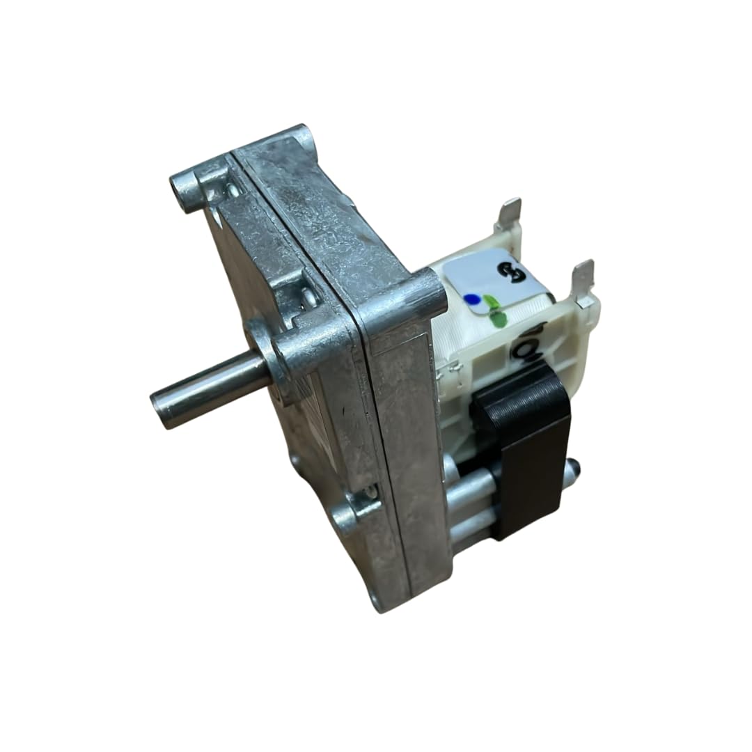 Motoriduttore Merkle Korff S11011 PER STUFA A PELLET, ALBERO 9,52 MM, 3,3 RPM, SENSO ORARIO – RIF 2103