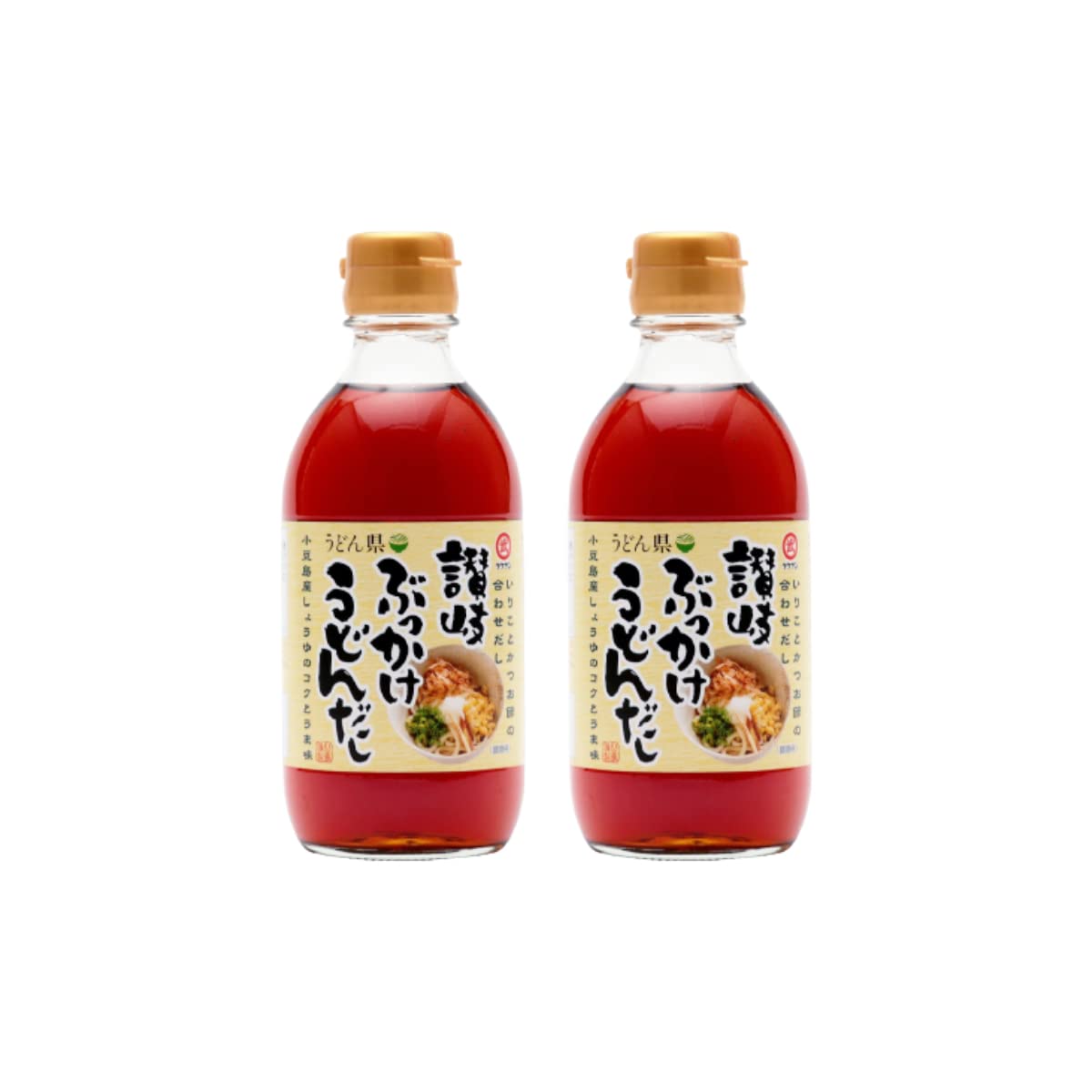 タケサン 讃岐ぶっかけうどんだし 300ml × 2