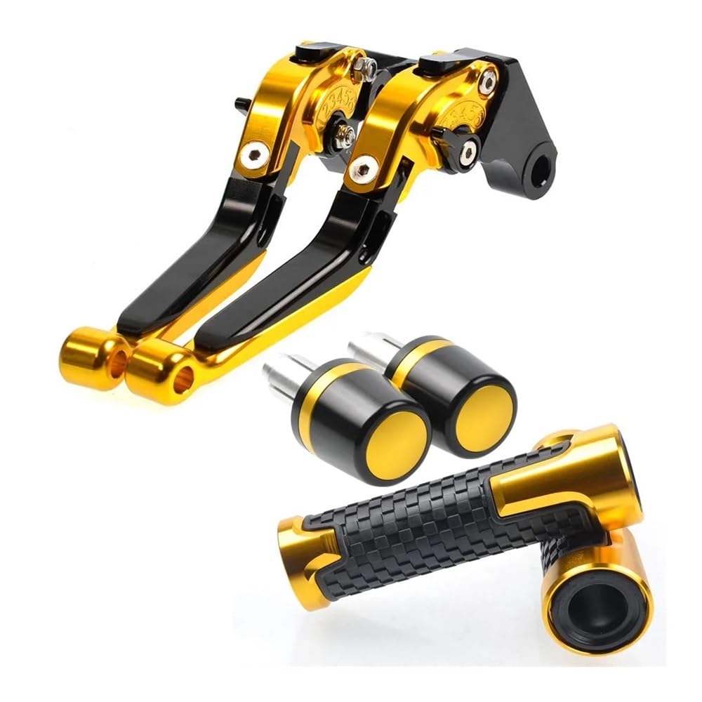 Xvasdgaer No.21 Motorcycle Brake Handle Adjustable Clutch Levers Handbar Grips For Ya&Maha Yzf-R1 2004-2008(No.21)