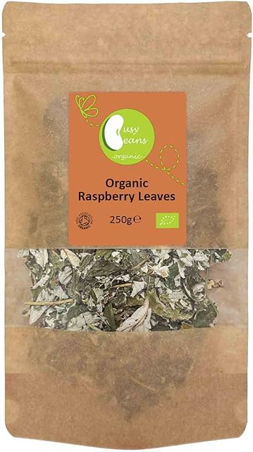 Organic Raspberry Leaf Tea - Certified Organic - by Busy Beans Organic (250g)