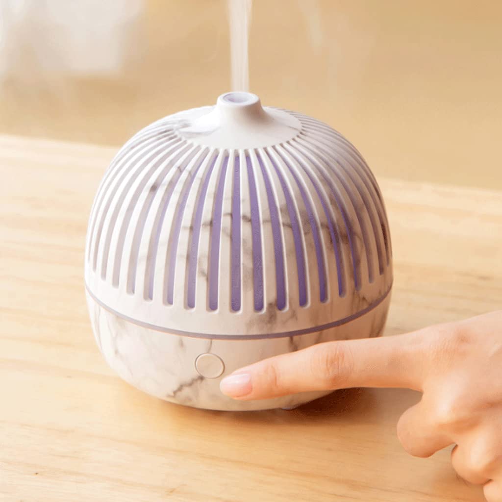 Ulepszony 180 ml etherische olie-diffuser, ultrasone koele mistkamer-luchtbevochtiger, 7-kleuren sfeerlicht, kan de kleur repareren, diffuser voor thuis Zrelaksować się