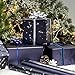 WRAPAHOLIC 30 Inch Navy Blue Wrapping Paper - Jumbo Roll Navy and Silver Constellation Wrapping Paper for Men, Birthday, Holiday, Father's Day, Baby Shower - 3 Rolls - 30 Inch x 120 Inch Per Roll