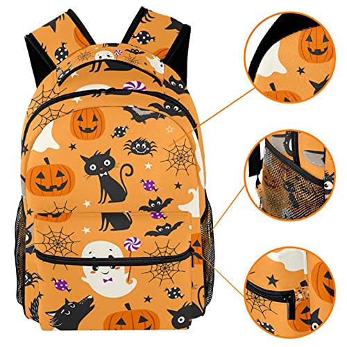 Sac à dos d'école antivol pour ordinateur portable en tissu sergé - 3