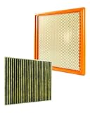 Engine & Cabin Air Filter Kit Fit for Chevrolet Colorado GMC Canyon 2015 2016 2017 2018 2019 2020