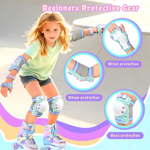 NEMONE Knee Pads for Kids Girls Boys with Drawstring Bag - image 2