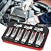 SYJHHWGS 9Pcs Automotive O2 Oxygens Sensors Socket Offset Wrench Remover Tool and Thread Chasers Tool 10-22mm