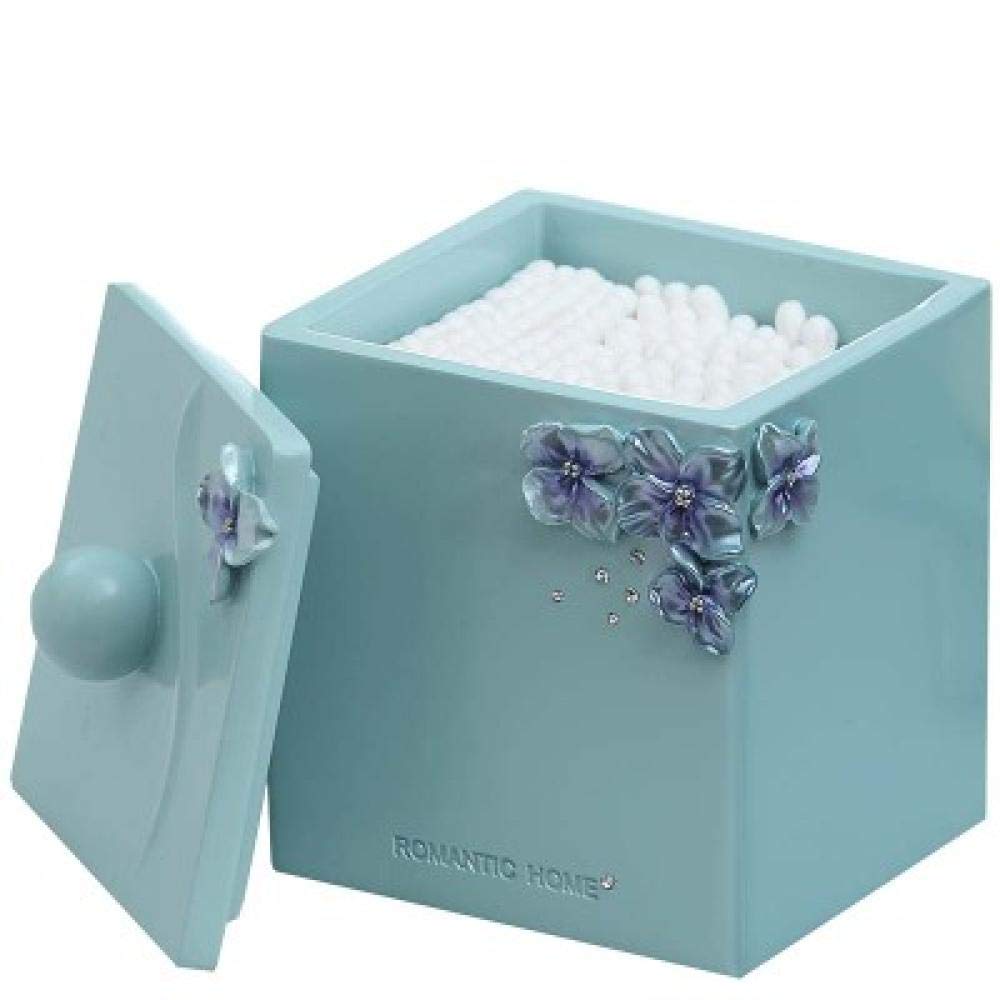 ZGQA-GQA Decorations Art Craft European pastoral creative toothpick box cotton swab box home supplies storage tube