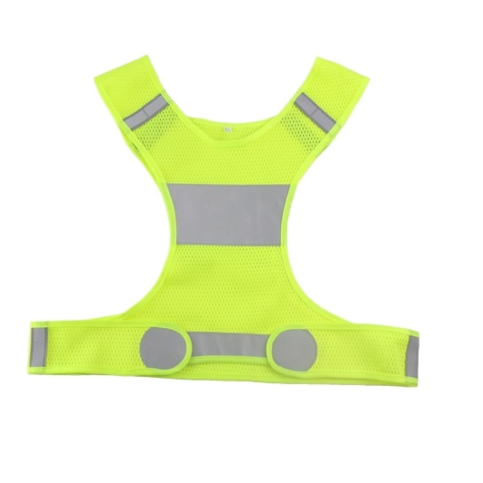 Gilet Riflettente Sportivo Corto Da 2 Pezzi For Corsa Notturna E Ciclismo