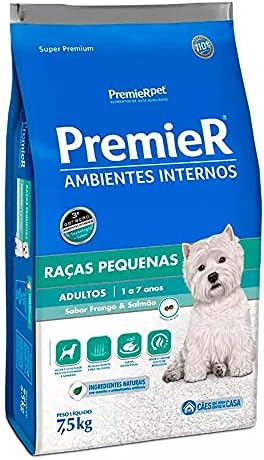 RAÇÃO PREMIER AMBIENTES INTERNOS CÃES ADULTOS RAÇAS PEQUENAS (FRA...