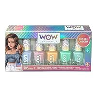 Nagellack Set mit 5 Farben, WOW Generation