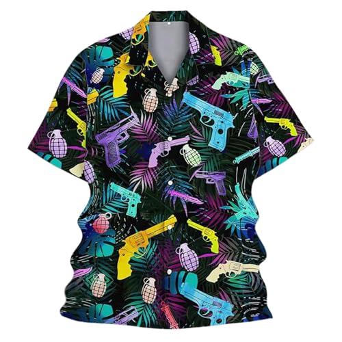 Chemise hawaïenne ajustée pour vos sorties urbaines décontractées ou habillées