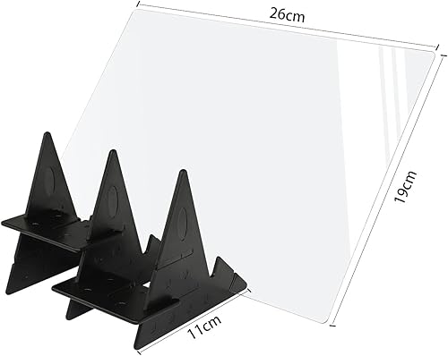 Miniatura 5 de Tablero de dibujo óptico B5 Proyector de reflexión de imagen, tablero de boceto de trazado, hoja reflectante, asistente de pintura fácil, base cero,