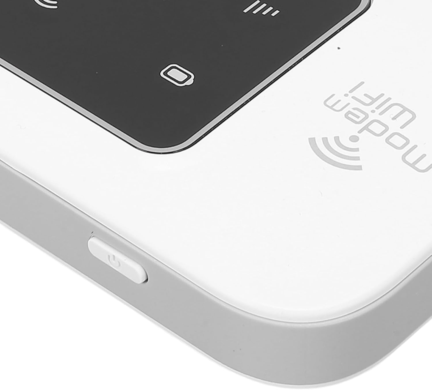 4G Mobile WiFi Hotspot with SIM Card Slot, Portable WiFi Router, 300Mbps High Speed LTE CAT4 Wireless Internet for RV Camping Travel, Supports 10 Devices Connection (White)