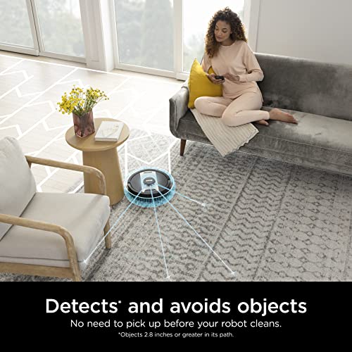 Shark Rv2410Wd Iq 2-In-1 Robot Vacuum And Mop With Row-By-Row Cleaning, Perfect For Pet Hair, Compatible With Alexa, Black/Bronze, Black/Gold, No Self-Empty Base #TOP7