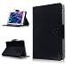 Produktbild NAUC Tasche für Medion Lifetab P8502 Hülle Tablet Schutzhülle Case Cover Stand, Farben:Schwarz
