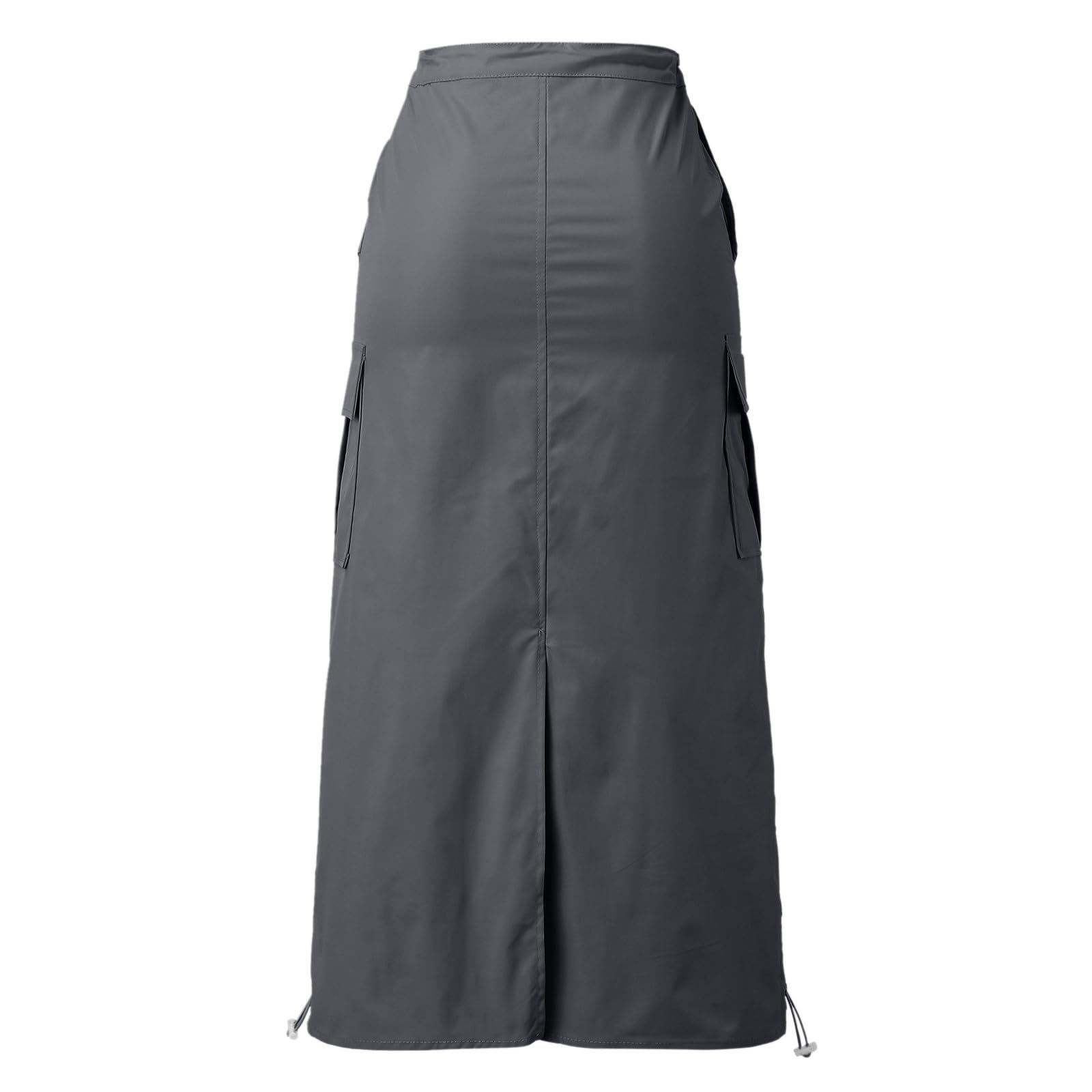 Générique Jupe Longue Vacances Haute Elastique A-Ligne De Bohême Plage pour Élégante Jupe Tour Taille Plage Longue en Femme Décontractée Maxi Plissée avec Poches
