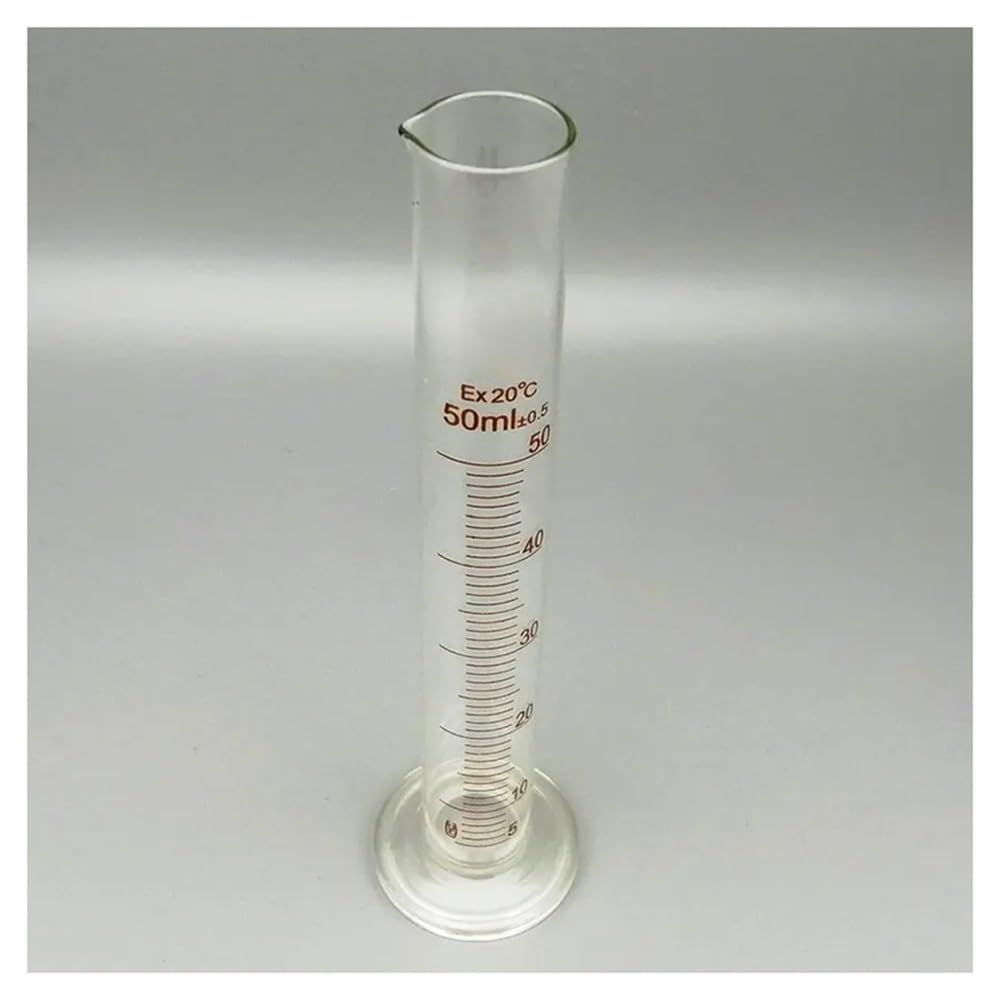 Equipos y suministros de laboratorio Probeta de laboratorio graduada profesional 5 ml a 1000, cilindro medidor, herramienta medición con boquilla