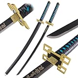 Anime Sword,Tokitou Muichirou Sword,40.5-Inchs Carbon Steel Real Handmade Katana
