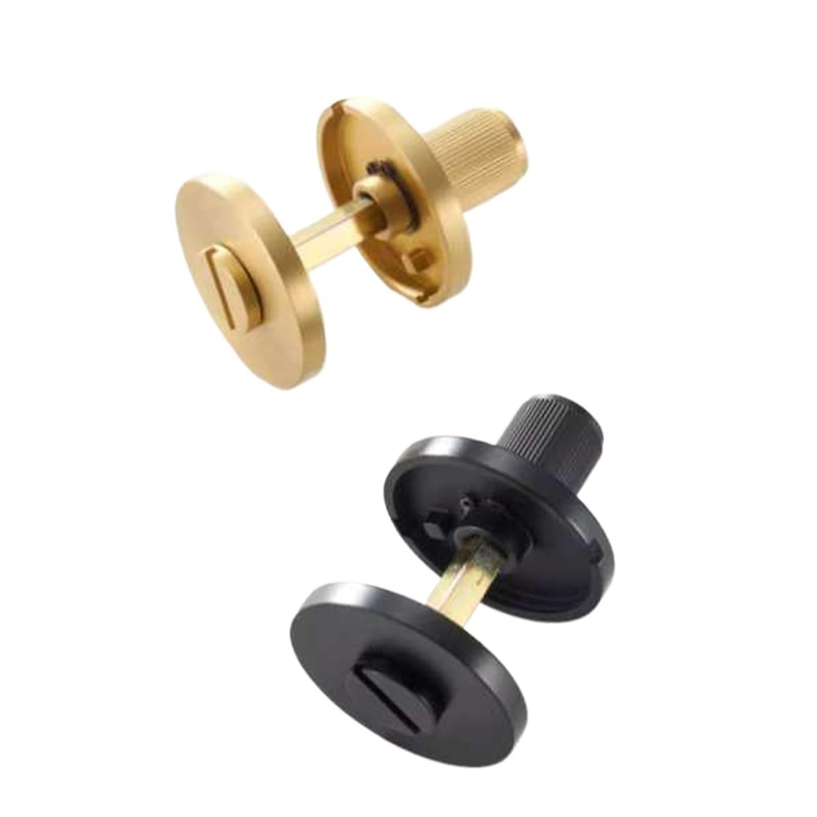 BSAXITHZB Solid Brass Knob BK Sliding Door Lock Copper Wire(Gold)