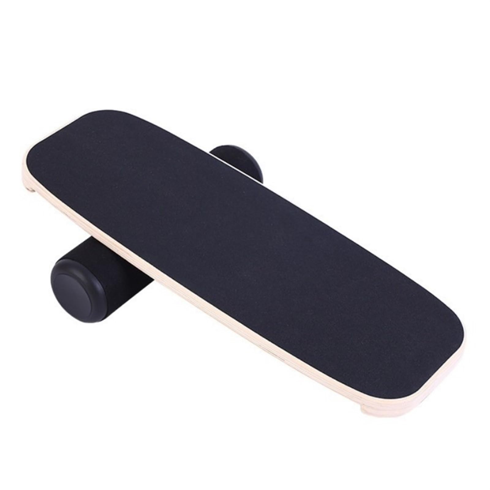 Tabla de Equilibrio con Rodillo de Corcho, Tabla de Entrenamiento de Madera for Ejercicio de Yoga/Baile/Fitness, Equipo de Ejercicio físico