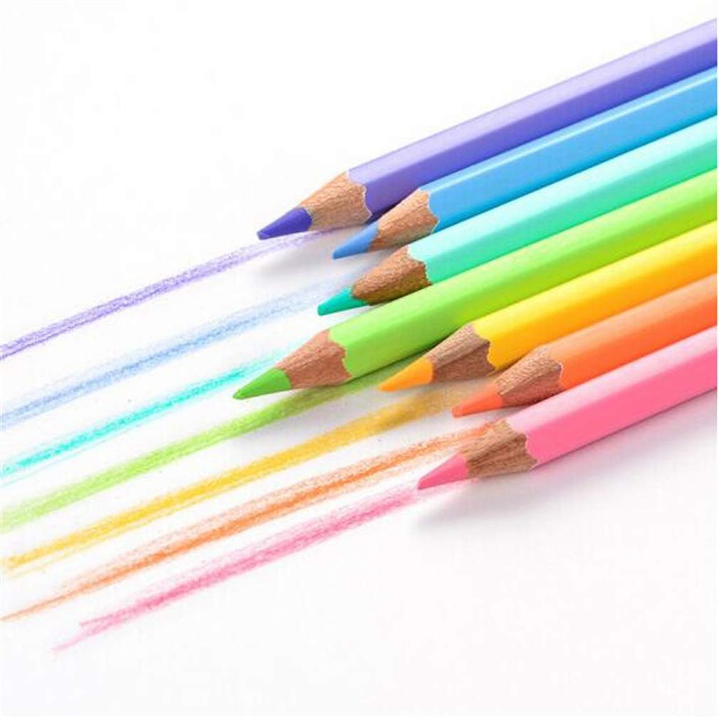 Crayon de couleur Macarone, 24 couleurs, crayon de couleur à l'huile