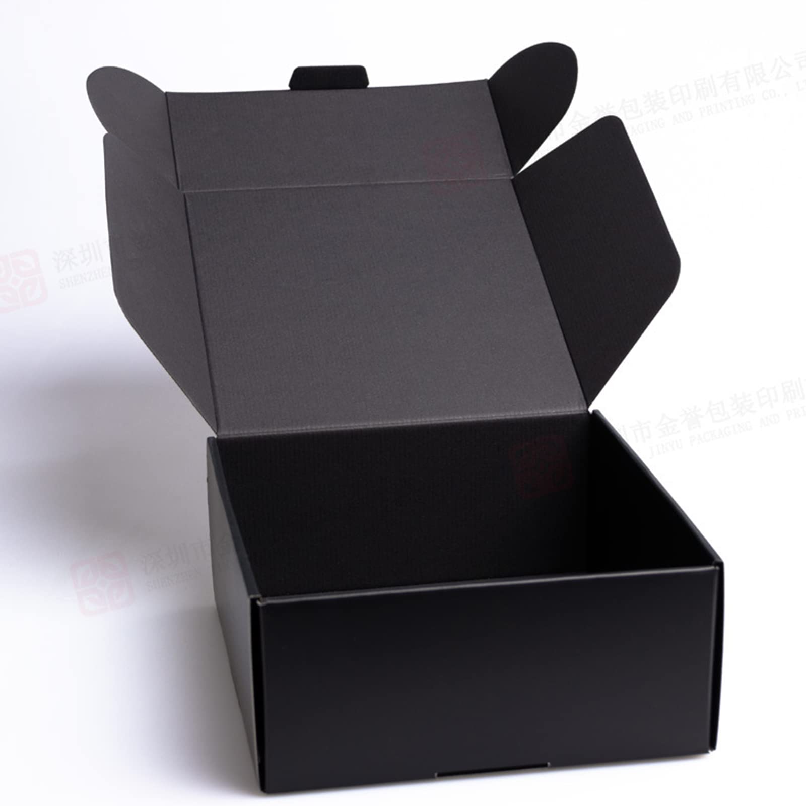 PAKOTOOBlack aeroplane box, folding box, gift box square packaging