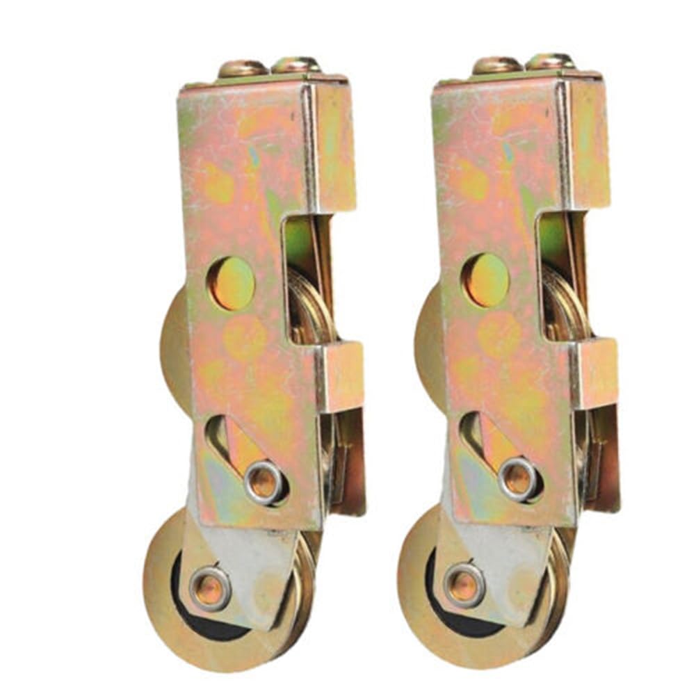 Jayruit Sliding Patio Door Roller, Pair Of Tandem Sliding Door Rollers Wheels Aluminium Upvc Timber 32Mm