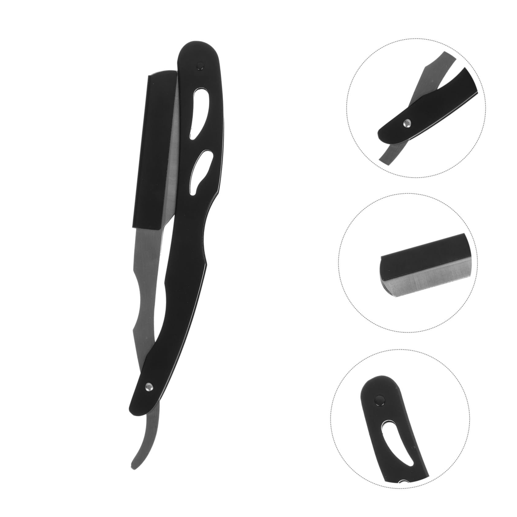 FOMIYES 3 Pcs Single Razor Shaver for Men Barber Razor for Home Use Vintage Beard Trimmer