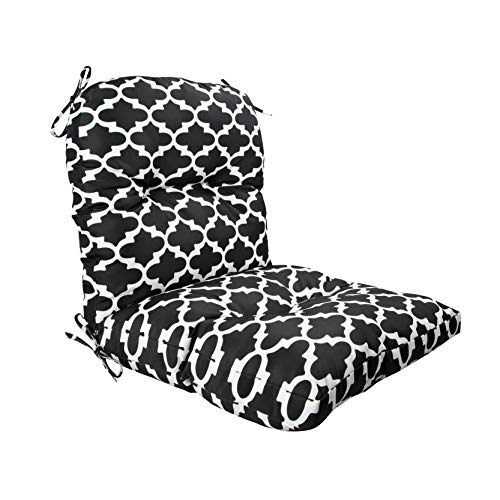 BOSSIMA Outdoor Indoor High Back Chair Tufted Cushions Comfort