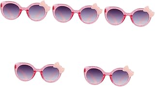 5 Pares De Óculos De Sol De Arco De Tinta Infantil Com Gravata Borboleta Óculos De Sol Para Meninas Óculos De Sol A Granel Óculos De Sol Esportivos Polarizados Decoração Ao Ar