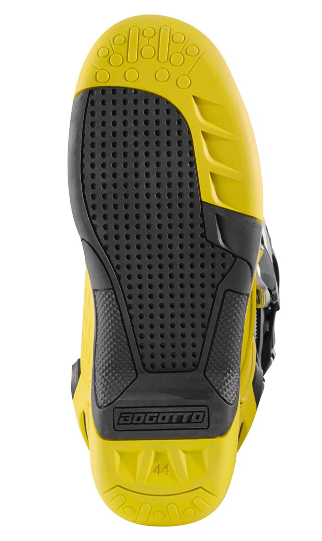 Bogotto MX-7 G Stivali motocross, giallo/nero, 43