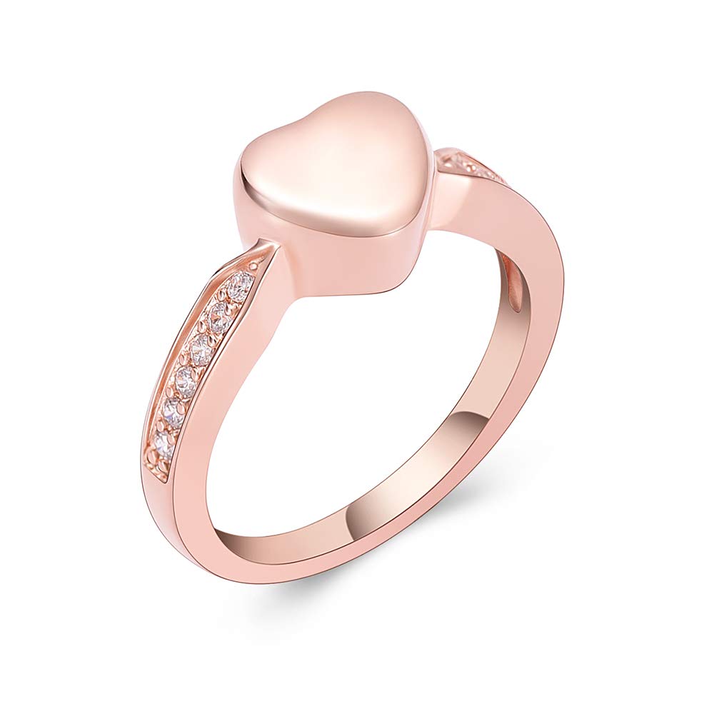 Buy Yinplsmemory Heart Cremation Ring 