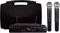 Microfone Kadosh K-402M Sem Fio Duplo Uhf