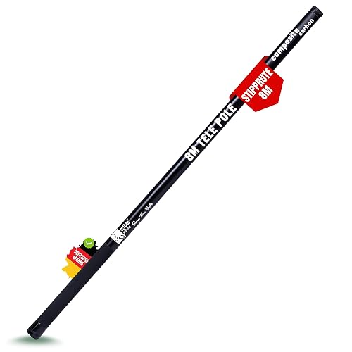 Zite Fishing Stipprute/Teleskoprute 8m - Composite Carbon Stippe