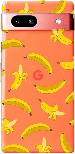 Miniatura 4 de Blingy's Funda para Google Pixel 7a, divertido estilo plátano, lindo patrón de frutas tropicales, diseño de dibujos animados, funda protectora