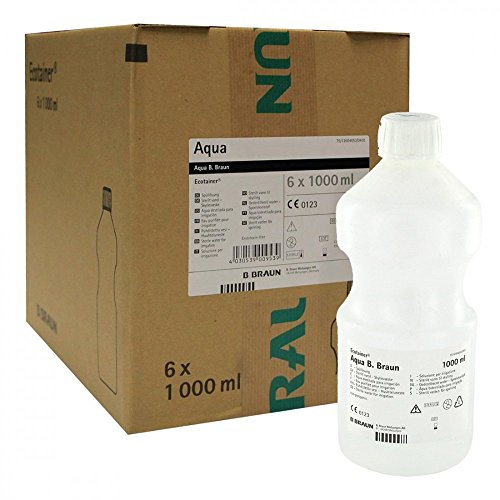 Aqua B. Braun Ecotrainer Spüllösung 6 x 1000 ml