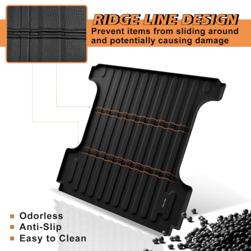 Image of TripleAliners 5.7FT Truck Bed Mat for 2009-2018 Ram 1500 &2019-2024 Classic