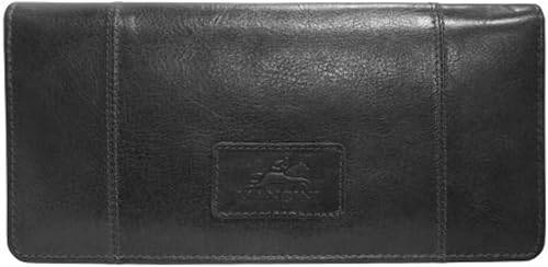 Miniatura 2 de Mancini - Cartera de piel triple con seguridad RFID para mujer