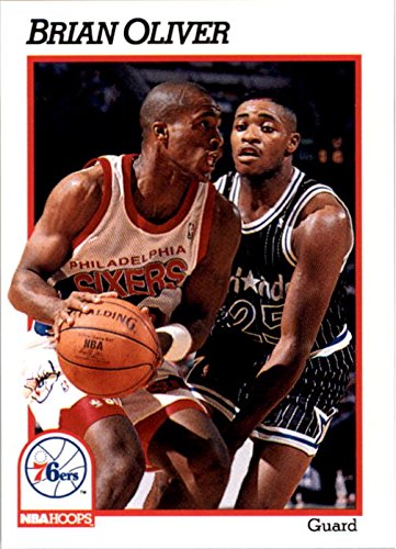 Amazon.com: 1991-92 Hoops #412 Brian Oliver NBA Basketball Trading