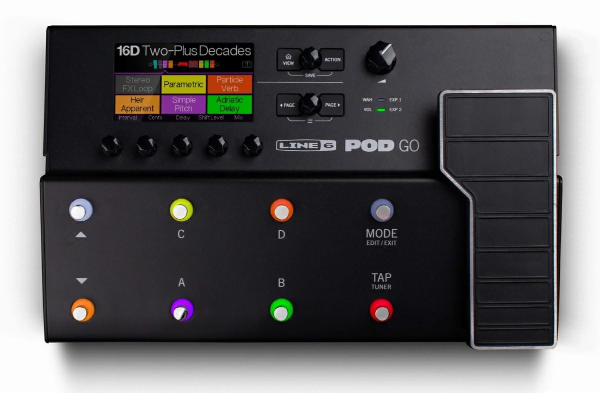 【美品】LINE6 POD GO マルチエフェクター おまけ付き Amazon.co.jp: Line 6 マルチエフェクター POD Go : 家電＆カメラ