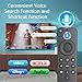 Replacement Voice Remote Control for Fire Stick/Amazon Toshiba Insignia Fire Smart TVs(1st/2nd/3rd Gen)