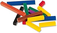 Vista 2 de Learning Resources Cuisenaire Rods Multi-Pack: Plastic Rods, 6 Sets of 74