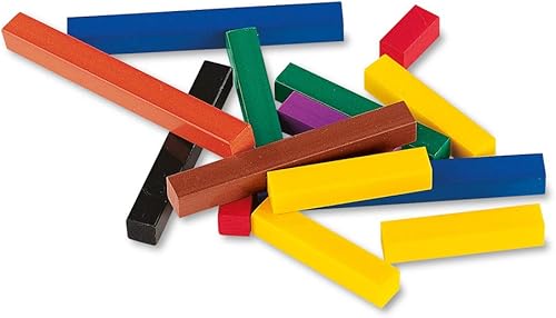 Miniatura 2 de Learning Resources Cuisenaire - Varillas de plástico, 6 juegos de 74 unidades